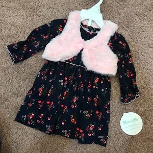 3 piece Dress. Size 12 mths NWT